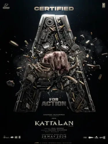 Kattalan gets 'A' certificate, releases worldwide on May 28