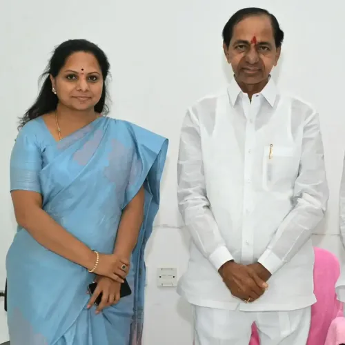 What led to Kavitha’s suspension from BRS?