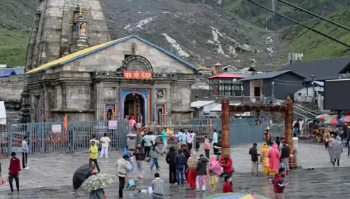 Kedarnath Yatra resumes as rain eases; IMD orange alert in Rudraprayag