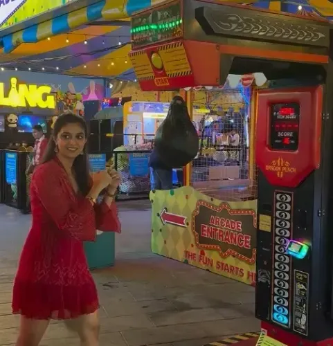 Did Keerthy Suresh Unleash Her Inner Baddie with a Punch?