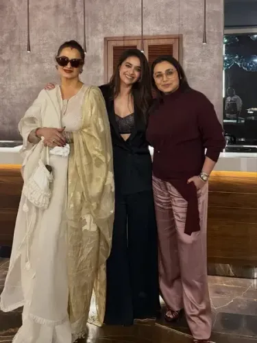 Keerthy Suresh Shares Memorable Evening with Rani Mukerji and Rekha