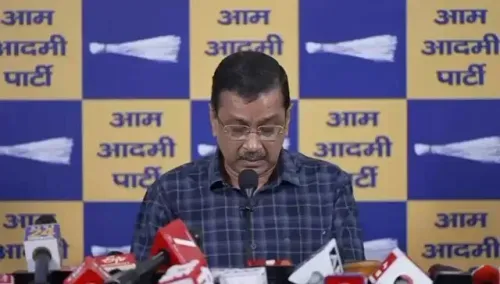 Kejriwal accuses BJP of exploiting Sanatan Dharma for power