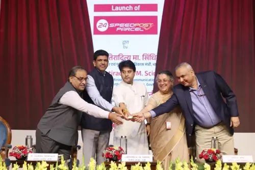 ज्योतिरादित्य सिंधिया ने इंडिया पोस्ट की नई स्पीड पोस्ट सेवाओं का किया शुभारंभ