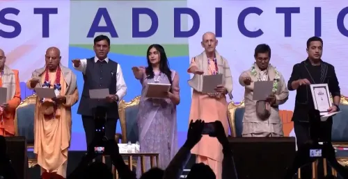 क्या केंद्रीय मंत्री मनसुख मांडविया ने इस्कॉन के नशा मुक्ति अभियान की सराहना की?