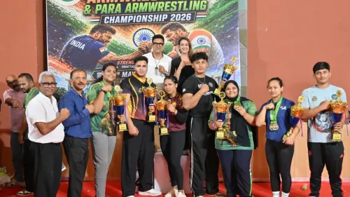 Kerala defend National Armwrestling crown; Yuvraj Verma is Champion of Champions