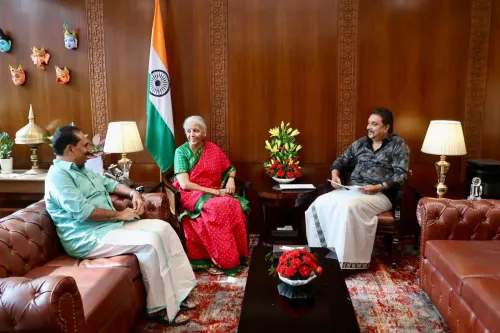 Kerala MPs Call on FM Sitharaman in Delhi