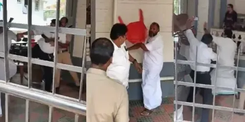 Vandalism at NCP (SP) Office in Thiruvananthapuram Amid Rival Faction Clashes
