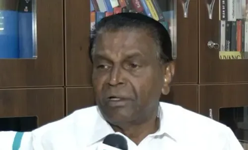 UDF Candidate Radhakrishnan Critiques Left Government in Kerala Elections