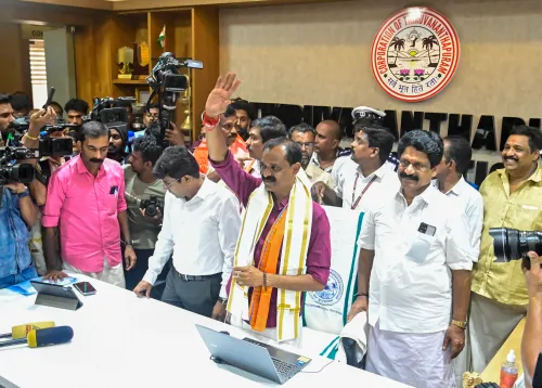 What Actions is Kerala’s First BJP Mayor Taking to Address Civic Irregularities?