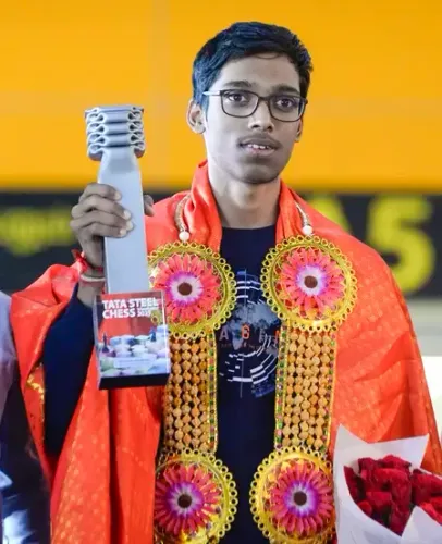 खाली समय में 'जेंगा' खेलने में आनंद आता है : प्रज्ञानंद 