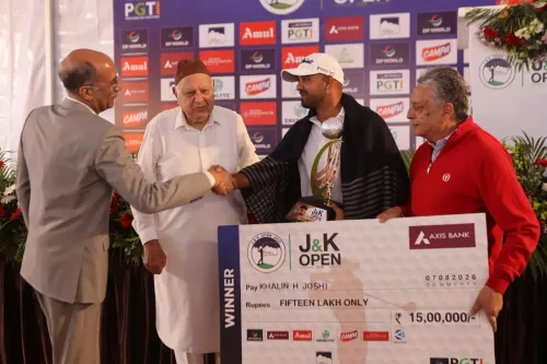 Khalin Joshi wins J&K Open 2026 by 9 shots, claims second PGTI title