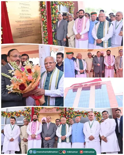 Khattar attends Justice Tower court complex inauguration in Gurugram