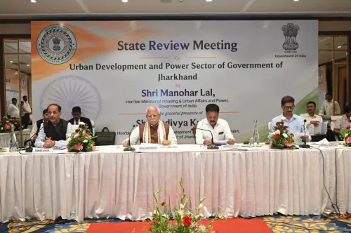 Khattar Chairs Power & Urban Review Meet in Ranchi