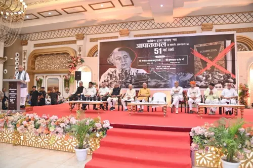 Khattar Honours Emergency-Era Democracy Fighters in Faridabad