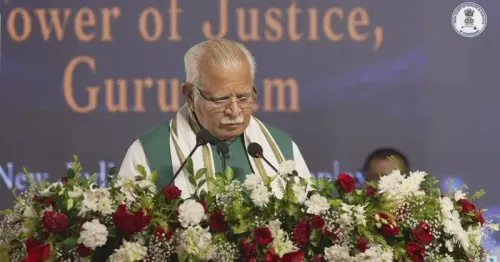 Khattar inaugurates Tower of Justice in Gurugram