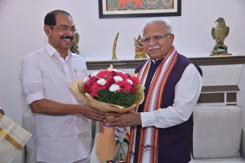 Khattar Meets Kerala Power Min, Discusses Key Allocations