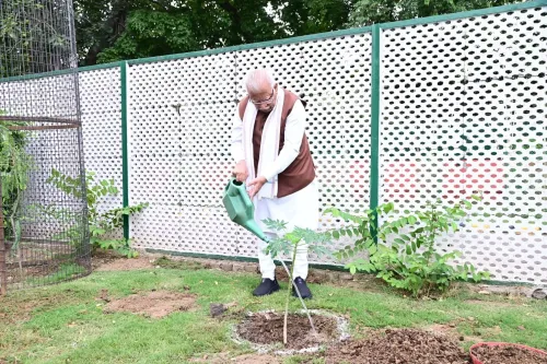 Khattar plants sapling on World Environment Day