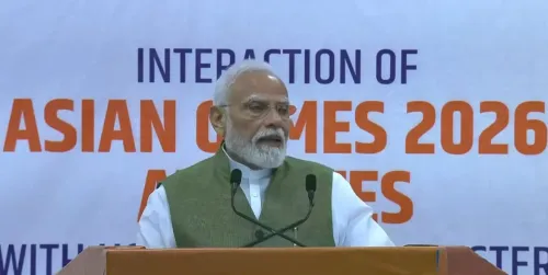 खेलो इंडिया और खेल महासंघों के लिए ₹36,000 करोड़ आवंटित: PM मोदी ने एशियन गेम्स दल को किया सम्मानित