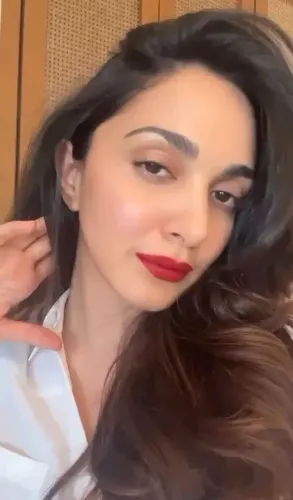 Is Kiara Advani's Hot Red Lipstick Due to Lip Filler?
