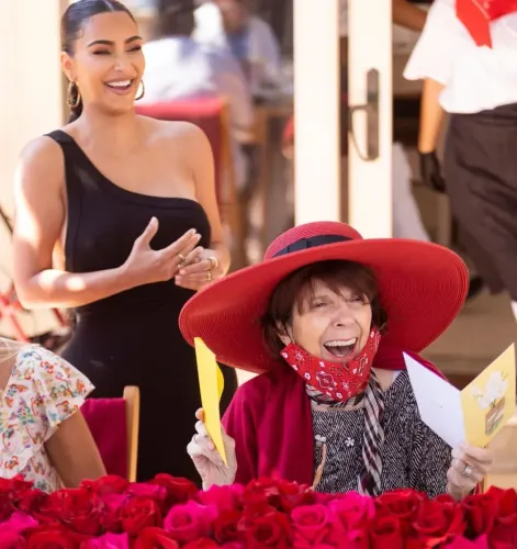 Kim Kardashian honours late grandmother MJ on her 92nd birthday