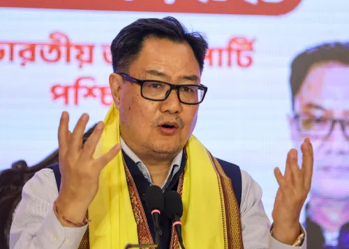 Rijiju schools TMC's Sagarika Ghosh on Parliament rules over Tagore tribute row