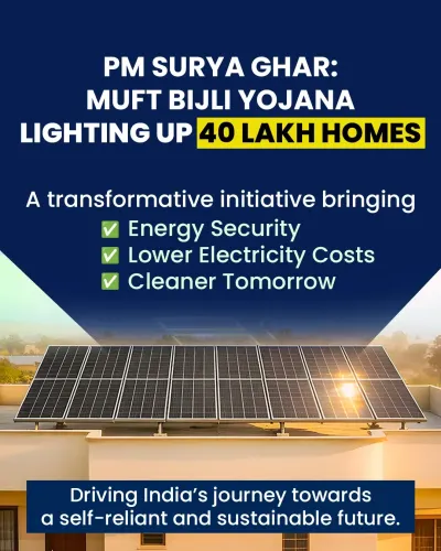 Kishan Reddy: 40 Lakh Homes Under PM Surya Ghar Yojana