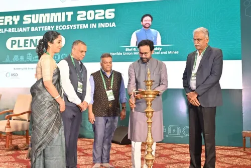 Kishan Reddy Addresses Battery Summit 2026 on Critical Minerals
