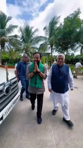 Kishan Reddy addresses Friends of Tribals Society meet in Telangana