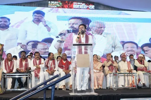 Kishan Reddy Addresses Vijayadashami Gathering in Telangana