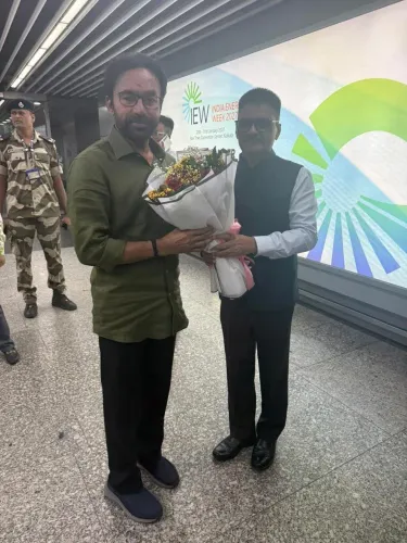 Kishan Reddy Arrives in Kolkata, Received by Coal and Mines PSU Chiefs
