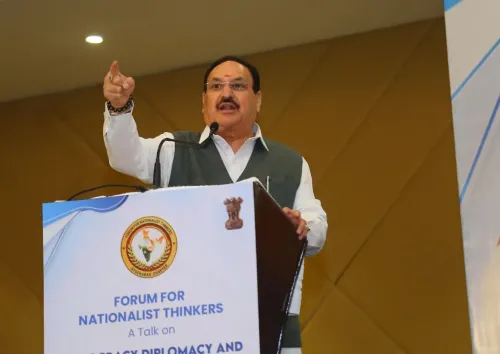 Kishan Reddy at Nationalist Symposium: Nadda Slams Telangana Congress