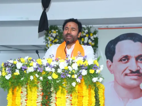Kishan Reddy attends BJP Secunderabad training session at Yadagirigutta