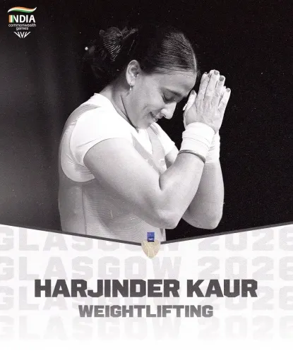 Kishan Reddy congratulates Harjinder Kaur on CWG 2026 silver