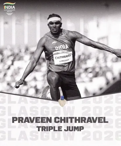 Kishan Reddy congratulates Praveen Chithravel on CWG 2026 silver