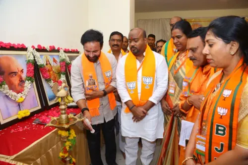 Kishan Reddy Directs BJP Workers on Voter Roll Revision in Telangana