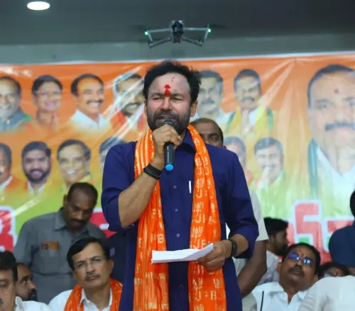 Kishan Reddy Ends Singareni Bharosa Yatra, Slams Congress-BRS