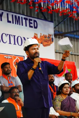 Kishan Reddy flags ₹9,000 cr Singareni dues, seeks DMF transparency