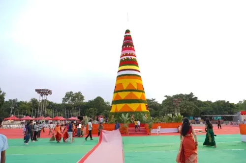 Kishan Reddy Flags Amberpet Bathukamma Fest Underway