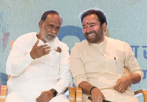 Kishan Reddy Greets BJP OBC Morcha Chief Dr Laxman on Birthday