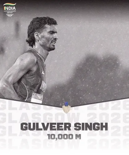 Kishan Reddy Hails Gulveer Singh's CWG 2026 Silver in 10,000m