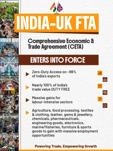 Kishan Reddy Hails India-UK Trade Deal Entering Into Force