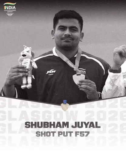 Kishan Reddy Hails Shubham Juyal's CWG Silver in Shot Put