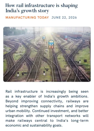 Kishan Reddy highlights rail infra as India growth driver