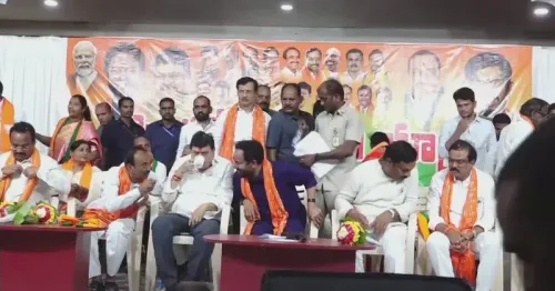 Kishan Reddy Holds Public Hall Meeting in Mancherial