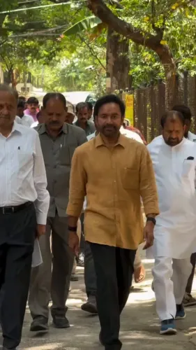 Kishan Reddy Inaugurates Open Gyms in Secunderabad