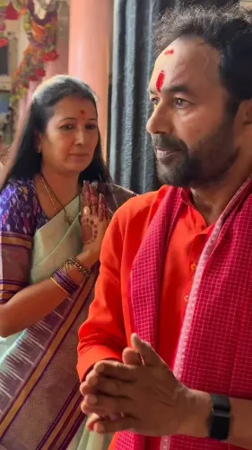 Kishan Reddy joins Hyderabad's Bonalu festival across nine neighbourhoods
