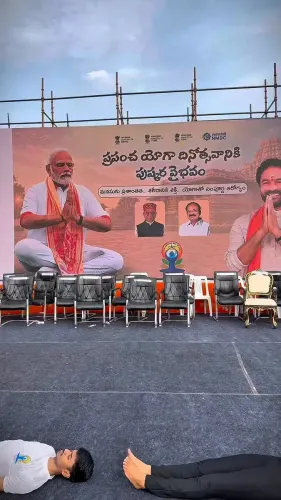 Kishan Reddy joins Yoga Mahotsav ahead of IDY 2026