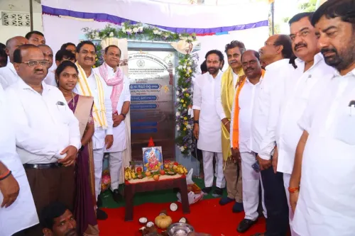 Kishan Reddy Lays Foundation for Rs 17 Cr Road in Rangareddy
