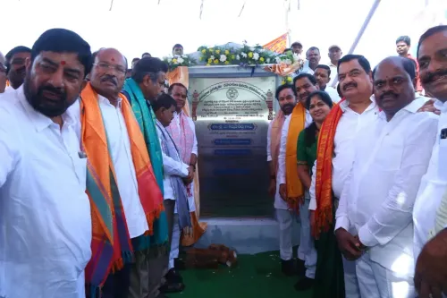Kishan Reddy Lays Stone for ₹38-Cr Road in Telangana