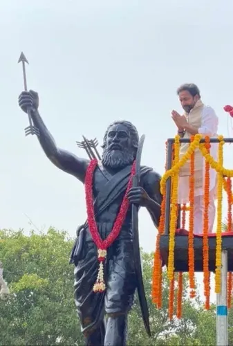 Kishan Reddy pays tribute to Alluri Sitarama Raju on Jayanthi